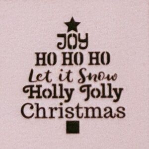 Let It Snow ❄️ ❄️ ❄️ Holiday Stencil 12x12 – DIY Wall Art Craft (1 Sheet)